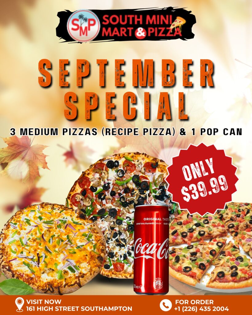 Pizza Near Southampton Beach, Pizza Deals in Southampton