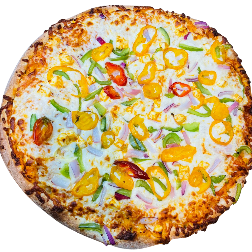 Spicy & Butter Paneer Pizza