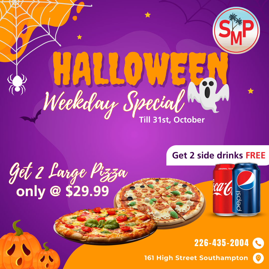 Spine-Tingling Halloween Savings at South Mini Mart & Pizza