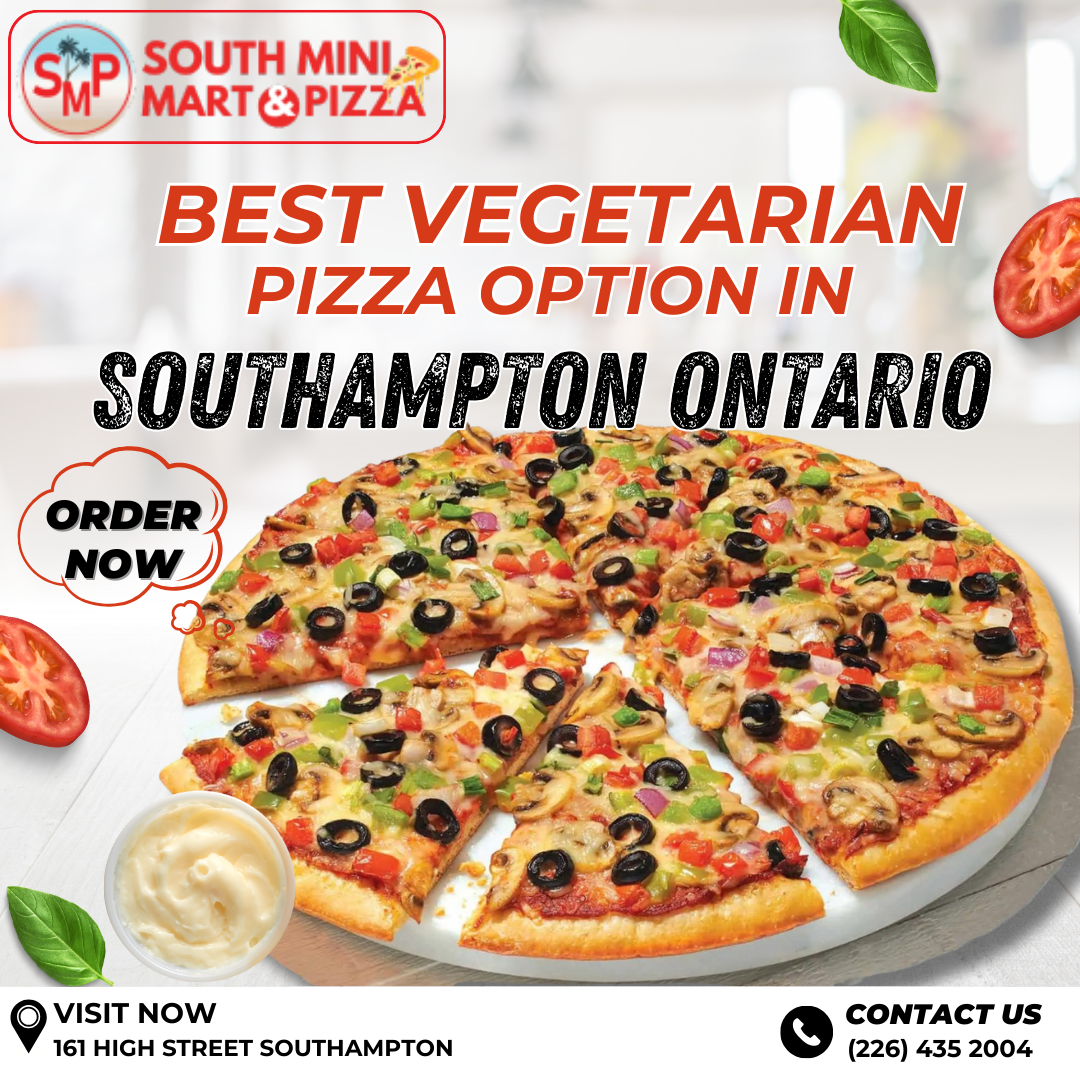 Best vegetarian pizza in Southampton, Ontario