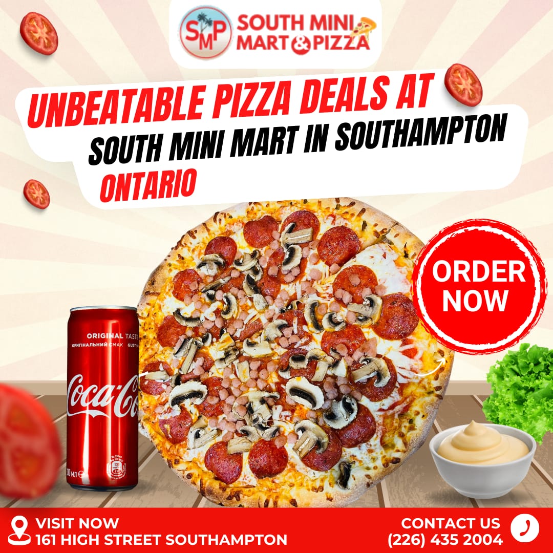 Unbeatable Pizza Deals at South Mini Mart in Southampton, Ontario