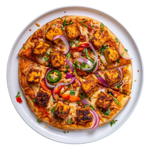 Tandoori Paneer Pizza 🌿